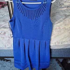 Apt.9 blue dress with pockets